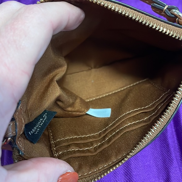 NWT COACH TAN Leather With Shearling - Picture 5 of 9